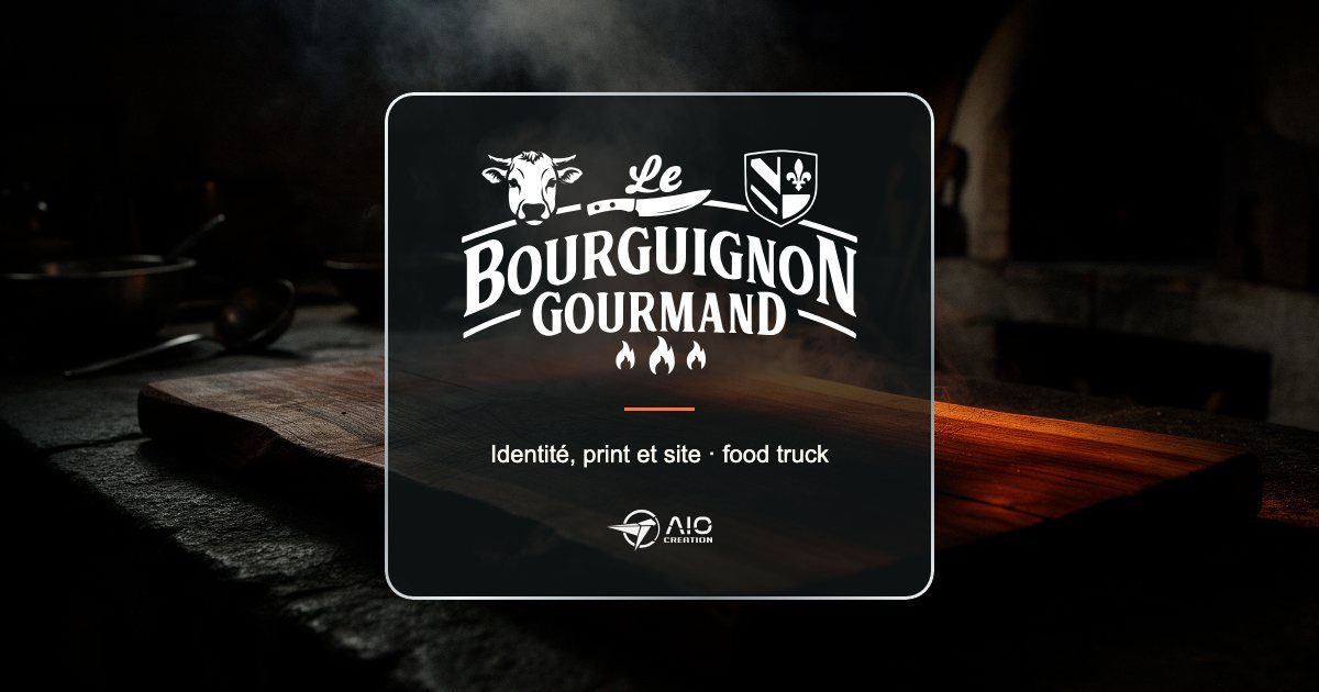 La page d’accueil du Bourguignon Gourmand